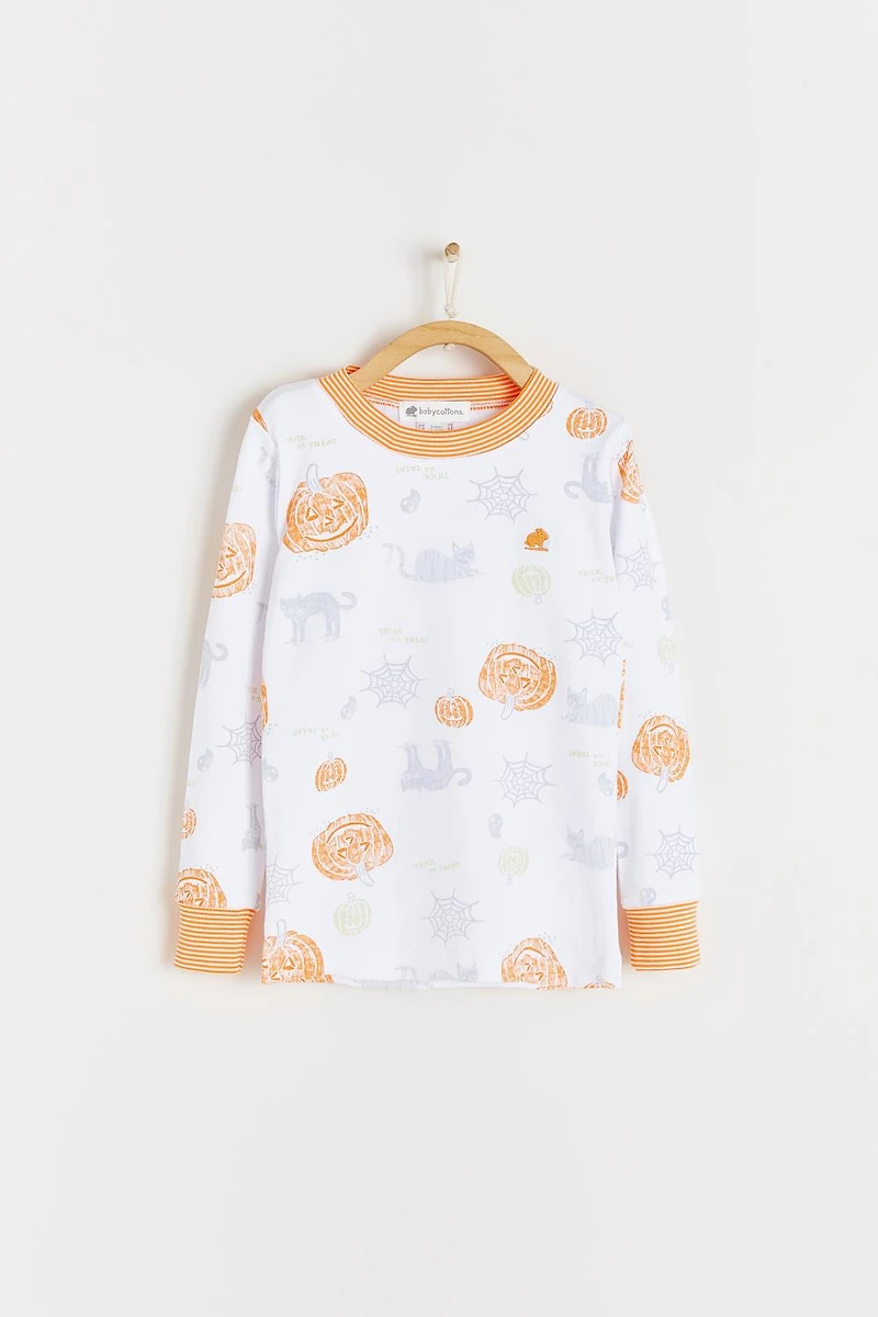 Halloween Glow Long Pajama Set
