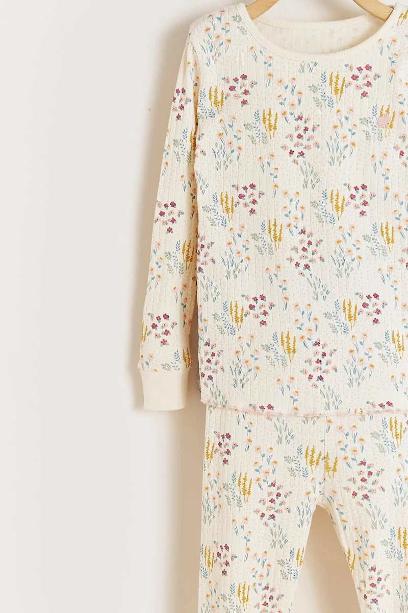 Chloe Ribbed Snug 2PC Pajamas