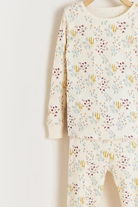 Chloe Ribbed Snug 2PC Pajamas