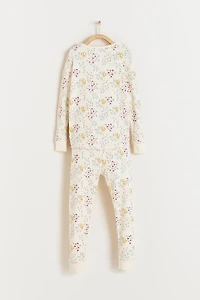 Chloe Ribbed Snug 2PC Pajamas