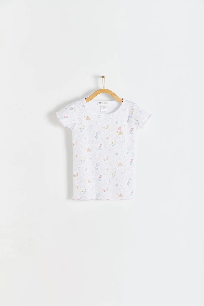 Delphine Short Tee & Pants Pajama Set