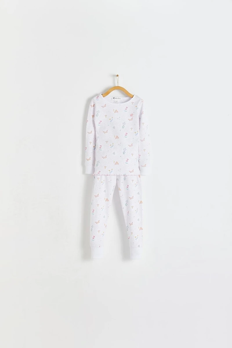 Delphine Snug Fit Long Pajama Set