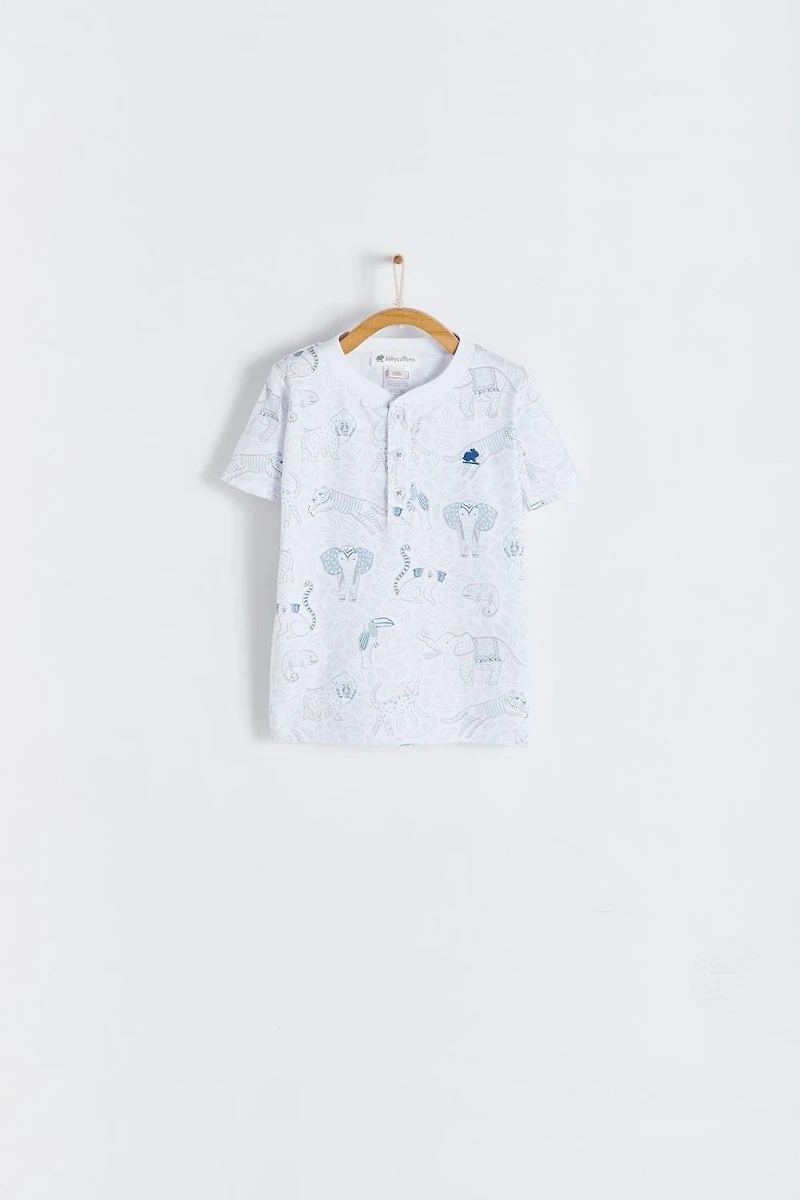 Manji Short Tee & Pajama Set