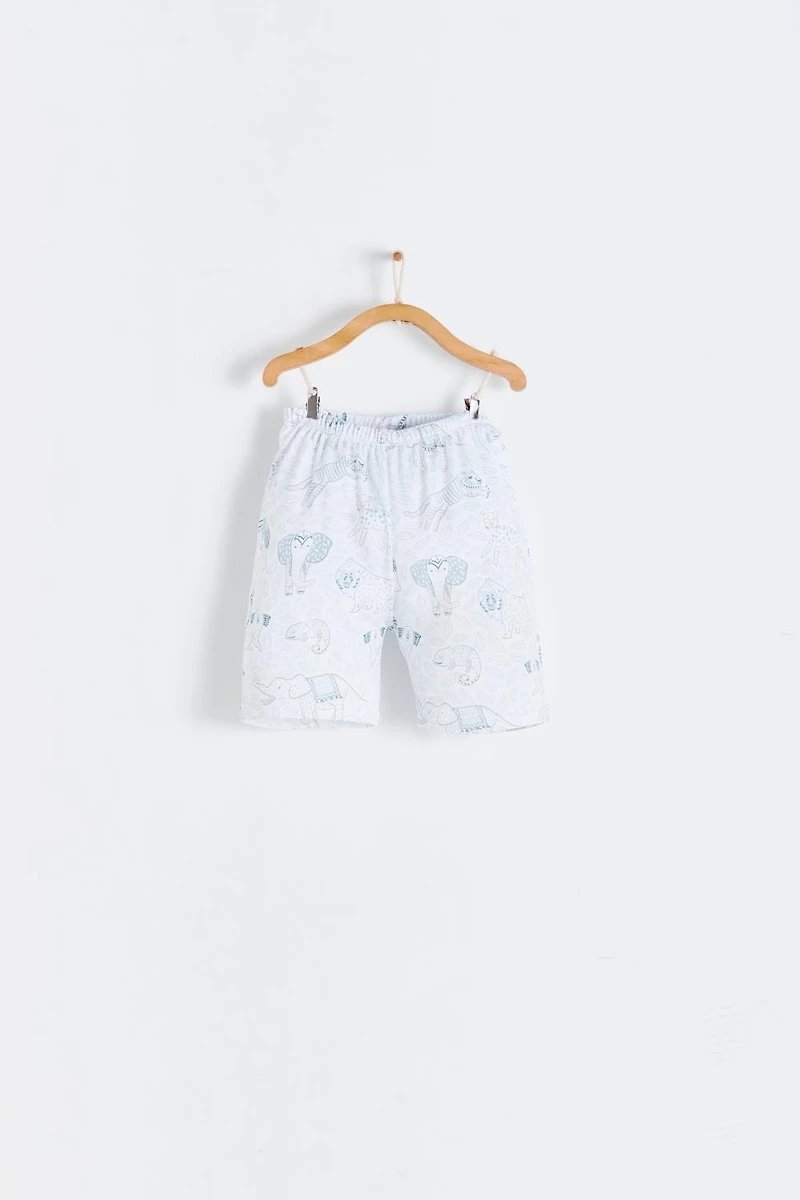 Manji Short Tee & Pajama Set