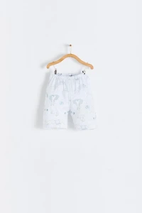 Manji Short Tee & Pajama Set
