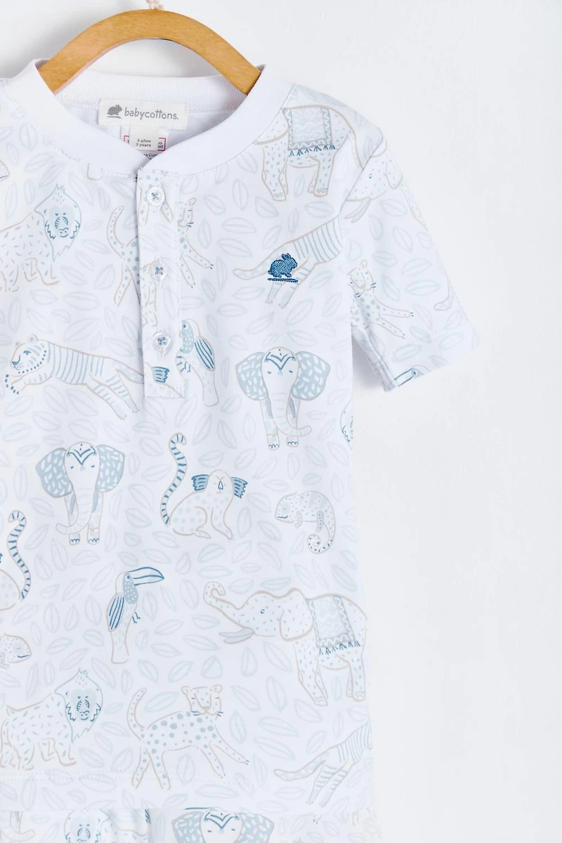 Manji Short Tee & Pajama Set