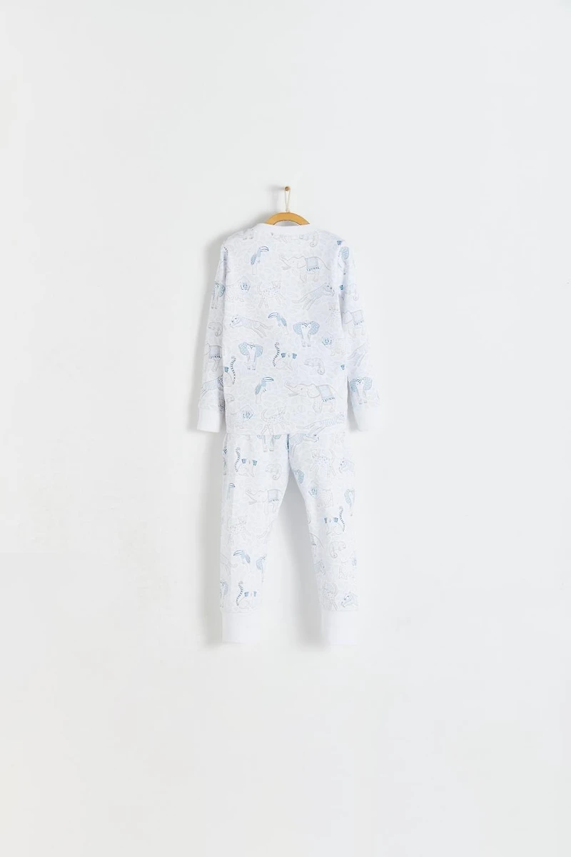 Manji Snug Fit Long Pajama Set