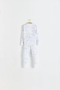 Manji Snug Fit Long Pajama Set