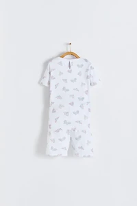 Lisa Short Tee & Shorts Pajama Set