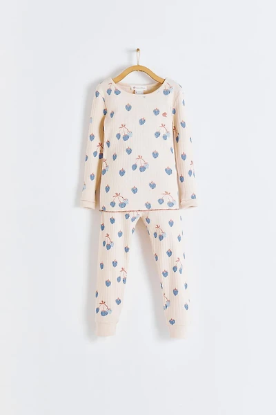 Berrypop Snug Fit Long Pajama Set