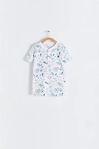 Inter Short Tee & Pajama Set