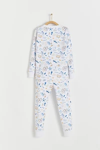 Inter Snug Fit Long Pajama Set