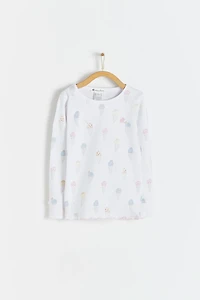 Gelato Snug Fit Long Pajama Set