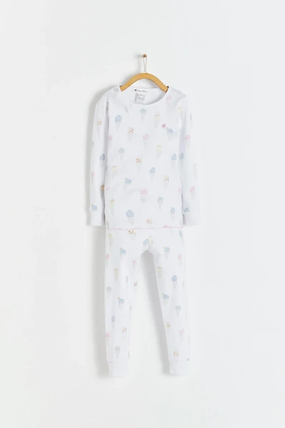 Gelato Snug Fit Long Pajama Set