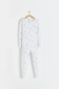 Gelato Snug Fit Long Pajama Set