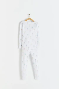 Gelato Snug Fit Long Pajama Set