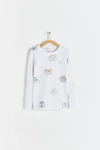 Wild Snug Fit Long Pajama Set