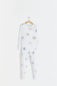 Wild Snug Fit Long Pajama Set