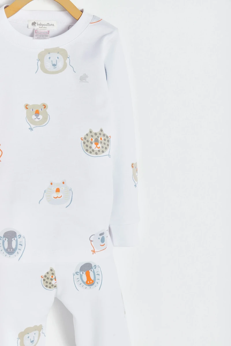 Wild Snug Fit Long Pajama Set