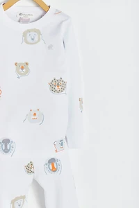 Wild Snug Fit Long Pajama Set