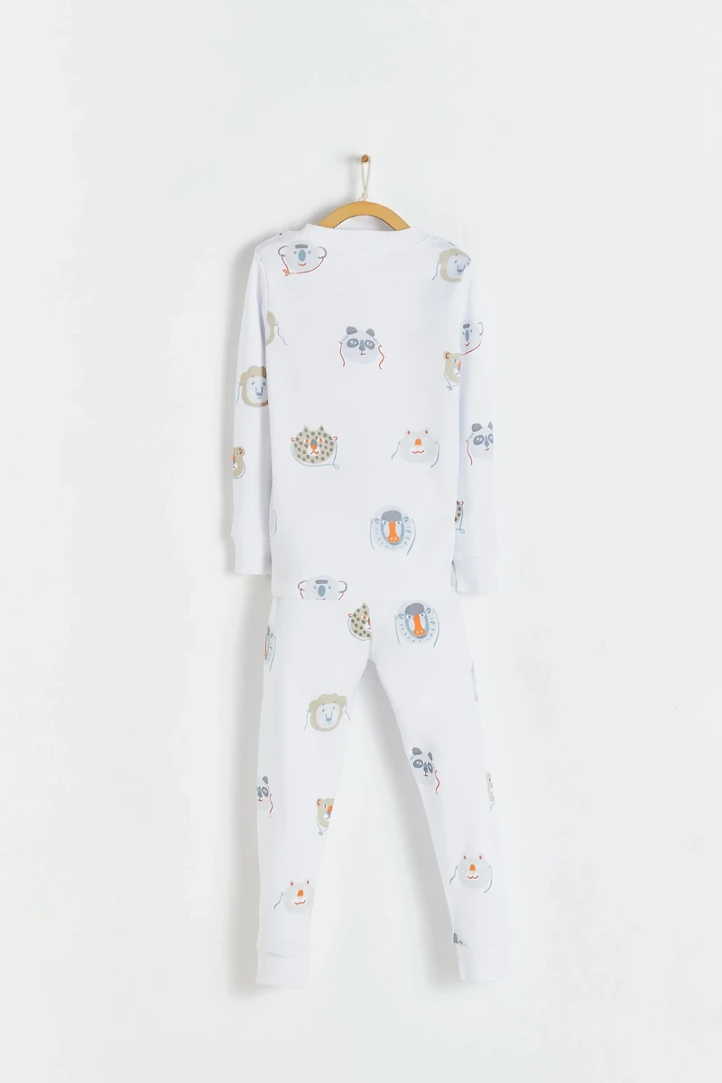 Wild Snug Fit Long Pajama Set