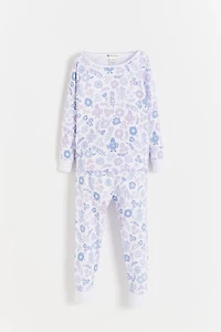 Big Bloom Snug Long Pajamas
