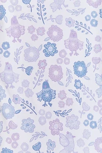 Big Bloom Snug Long Pajamas