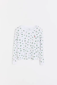 Christmas Mom Joy Leaves Pajamas