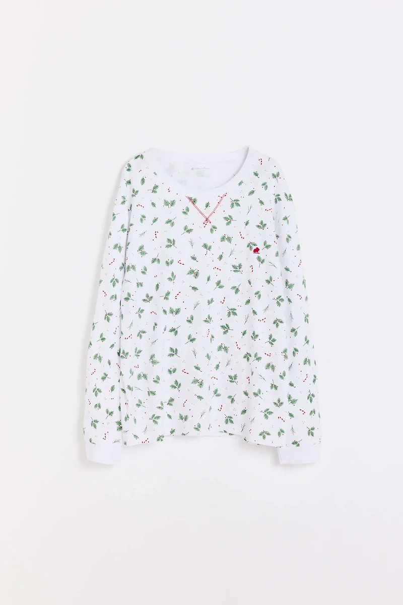 Christmas Dad Joy Leaves Pajamas