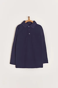 Pima Colors Long Sleeve Polo Shirt