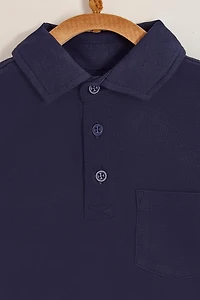 Pima Colors Long Sleeve Polo Shirt