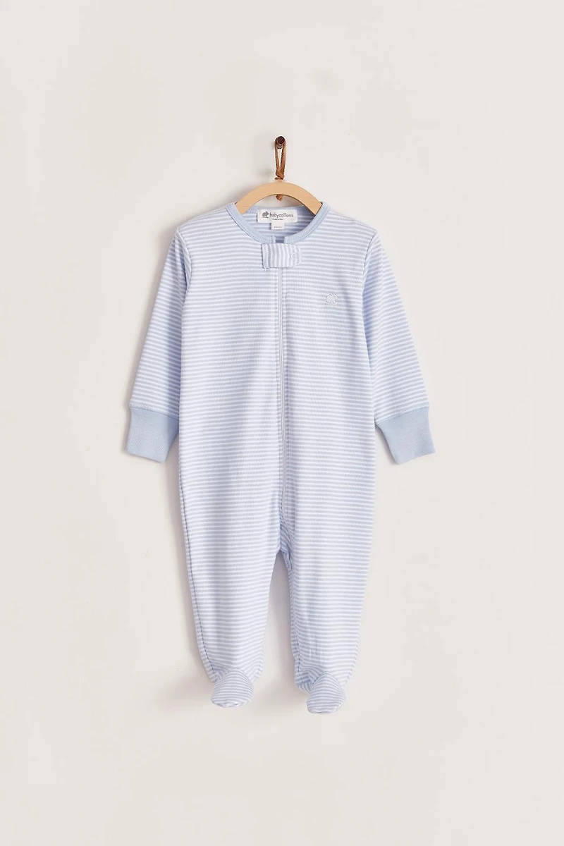 the Woods Zipper Footed Pajama