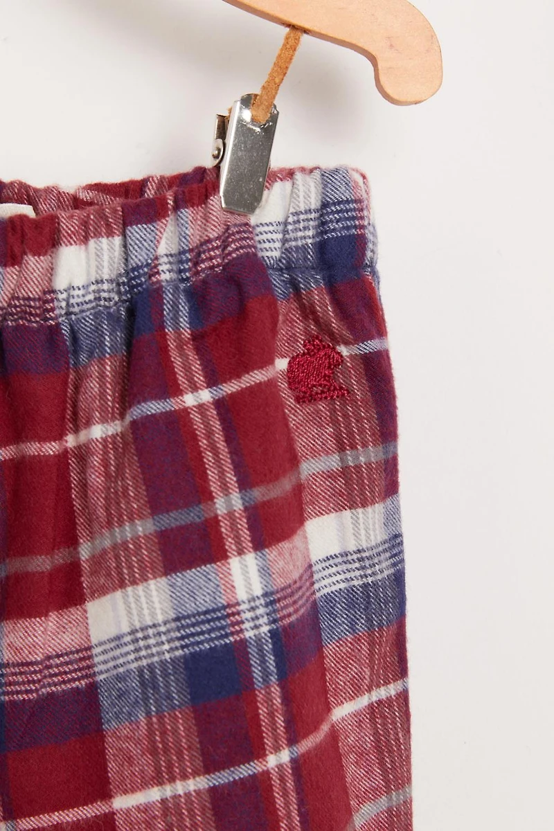 Plaid Dressy Baby Pants