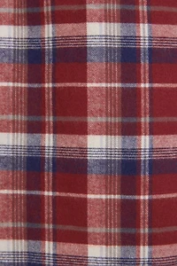 Plaid Ruffled Shirt Dress