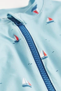 Boat Long Sleeve 1-Piece Rashguard