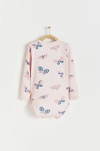 Butterfly Long Sleeve 1-Piece Rashguard