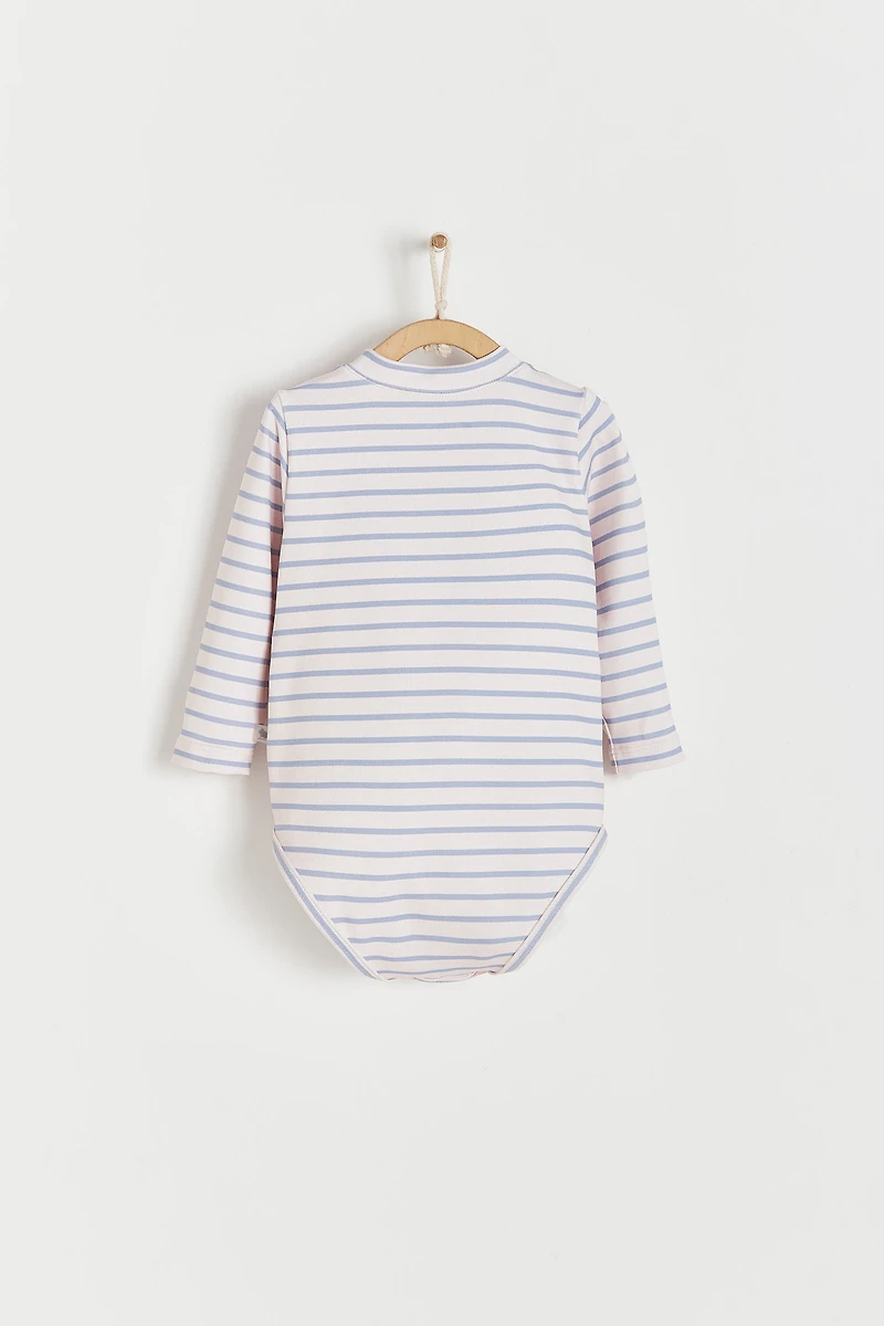 Stripes Long Sleeves 1- Piece Rashguard