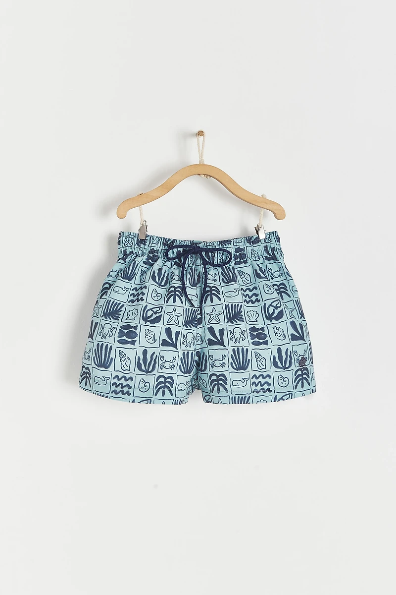 Greece Swim Trunks