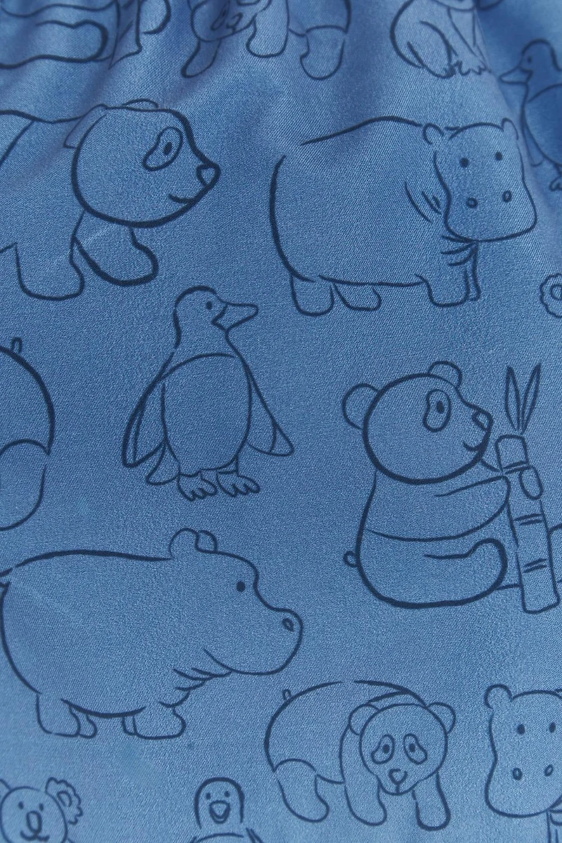 Panda Swim Trunks