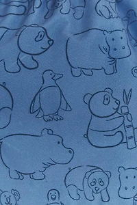Panda Swim Trunks