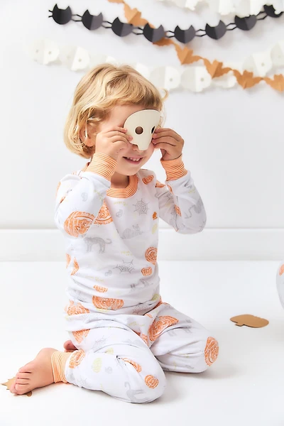 Halloween Glow Long Pajama Set