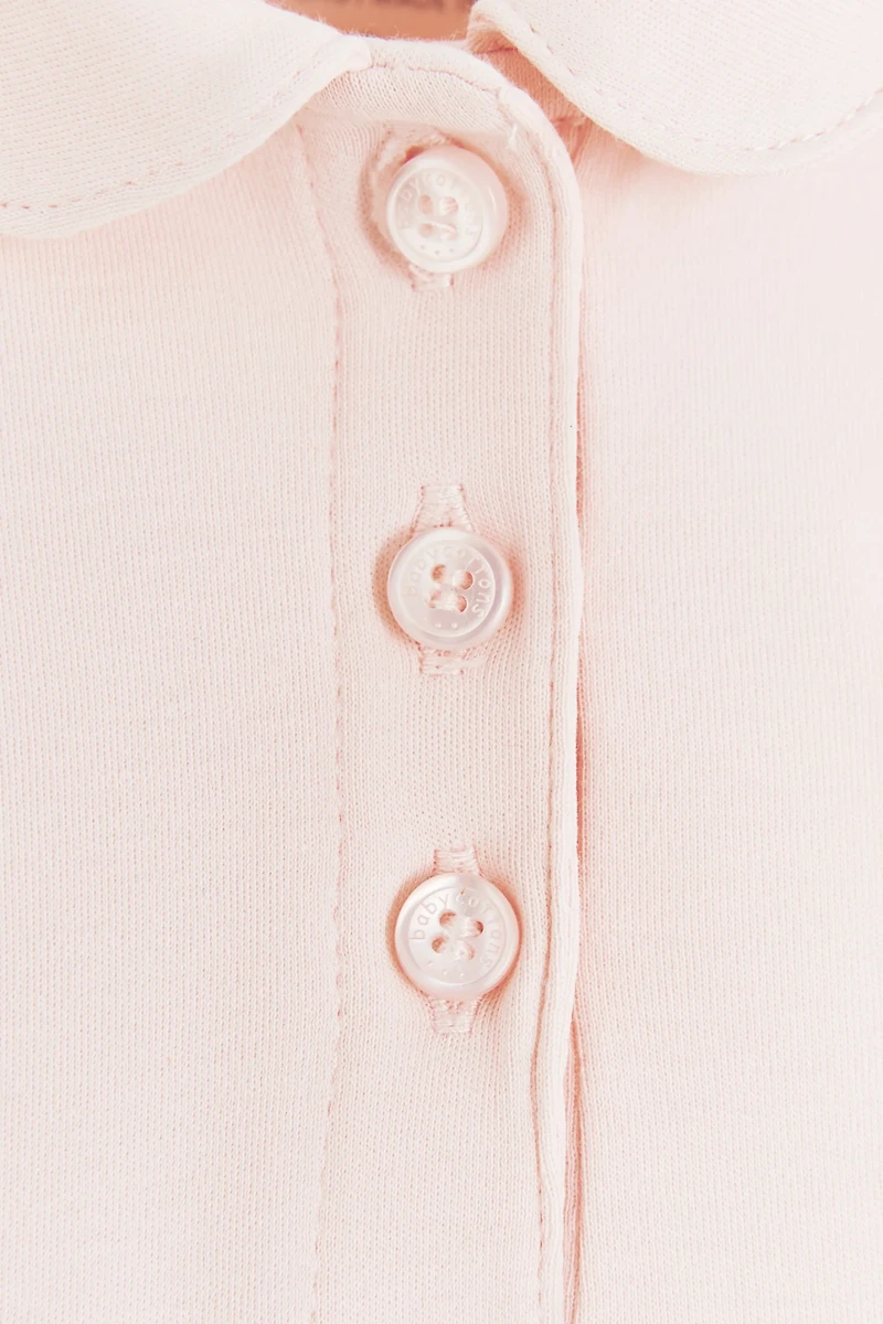 Baby Collar Short Sleeve Bodysuit