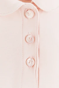 Baby Collar Short Sleeve Bodysuit