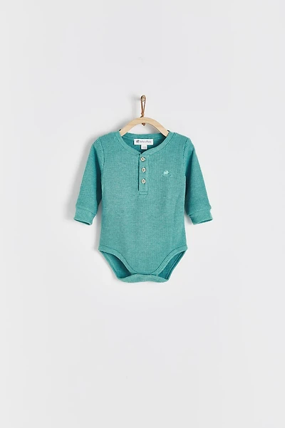 Pima Colors Riley Waffle Bodysuit