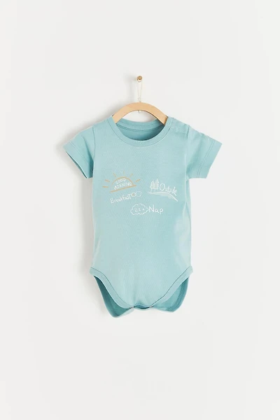 Mundi Graphic Short Sleeve Bodysuit