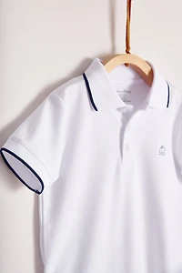 Polo Long Sleeve Top