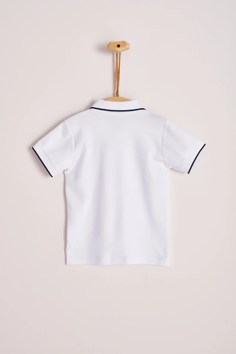 Polo Long Sleeve Top