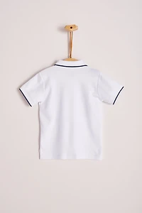 Polo Long Sleeve Top