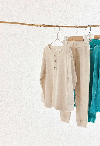 Pima Colors Riley Waffle T-Shirt