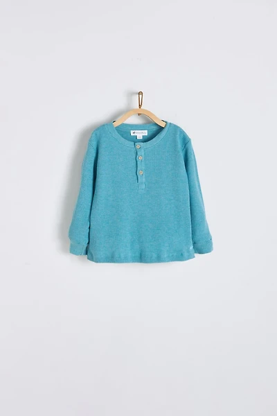 Pima Colors Riley Waffle T-Shirt